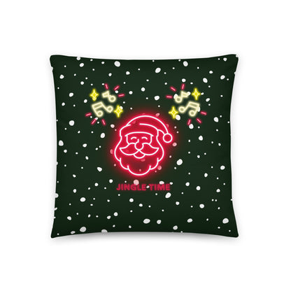 Jingle Time Basic Pillow (G) (18"x18")