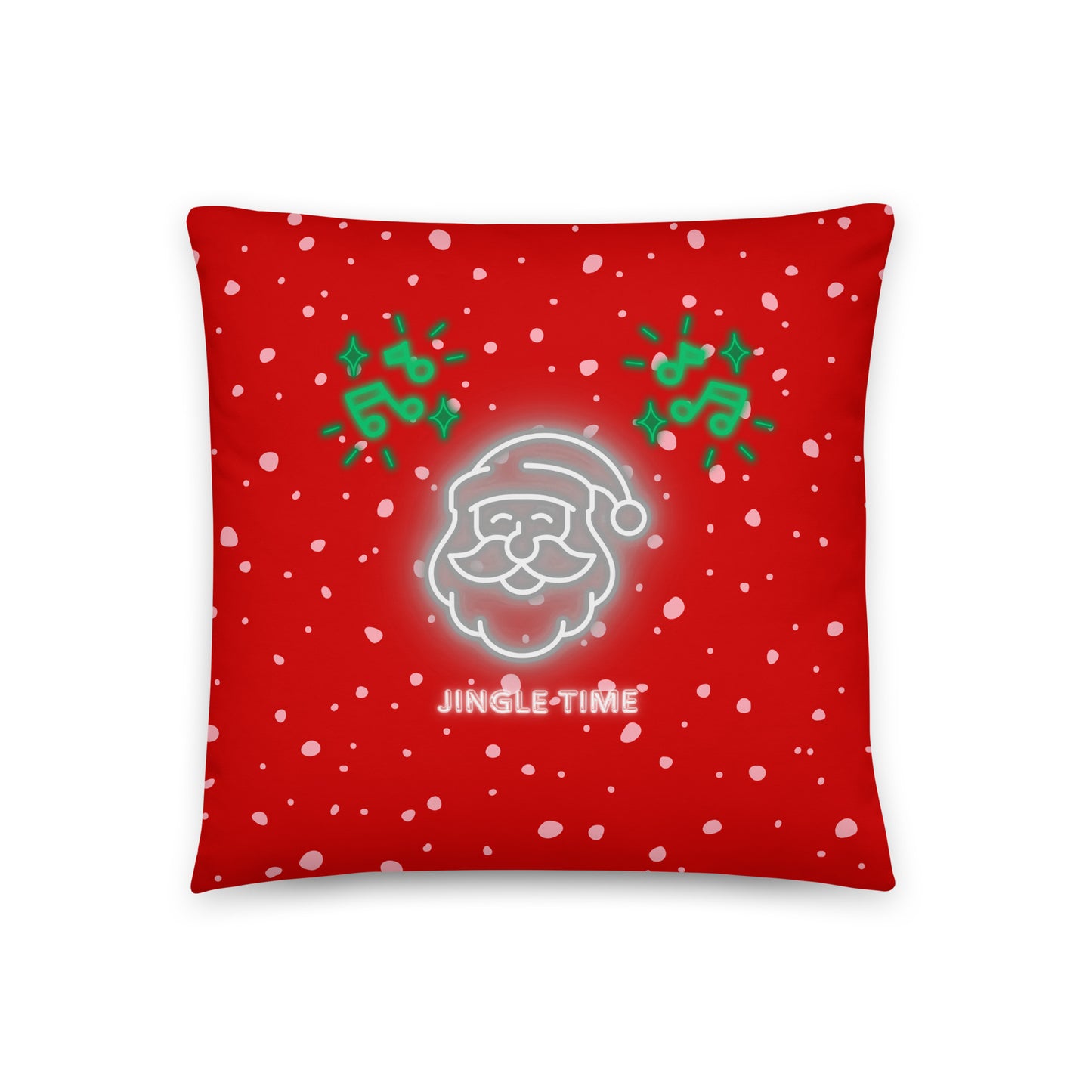 Jingle Time Basic Pillow (R) (18"x18")