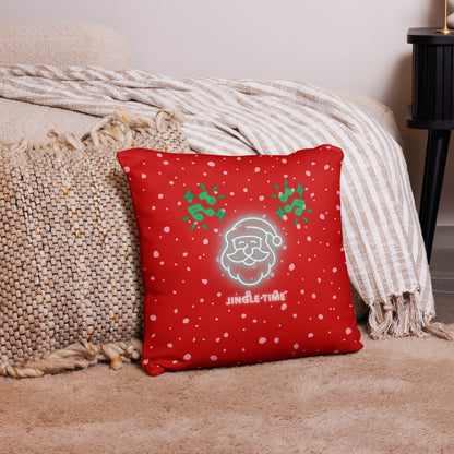 Jingle Time Basic Pillow (R) (18"x18")