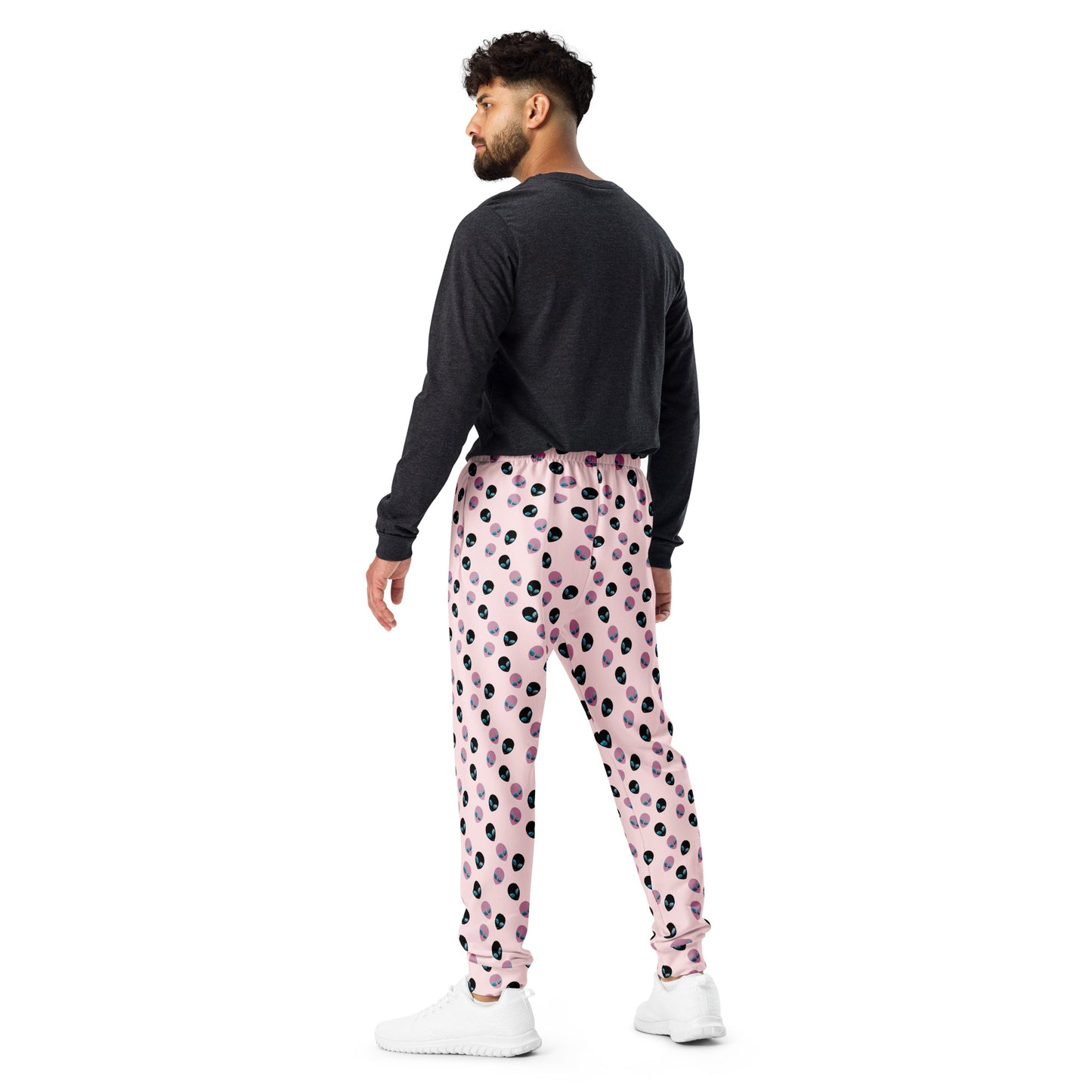 Alien Men's Joggers (Pale Pink)