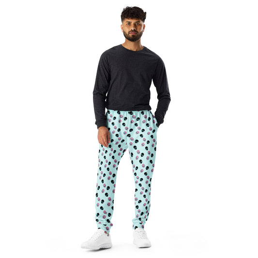 Alien Men's Joggers (Light Cyan)