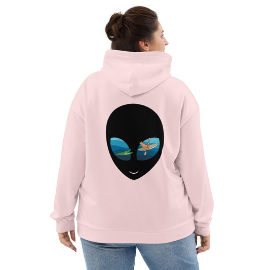 Alien Hoodie (Pale Pink)