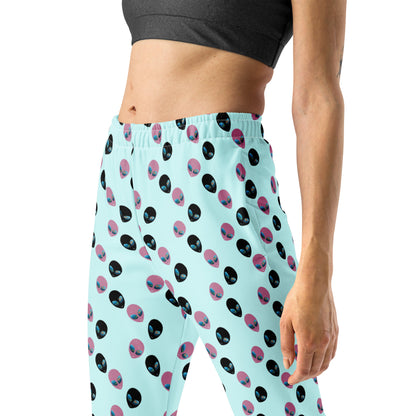 Alien Women's Joggers (Light Cyan)