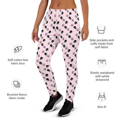 Alien Women's Joggers (Pale Pink)