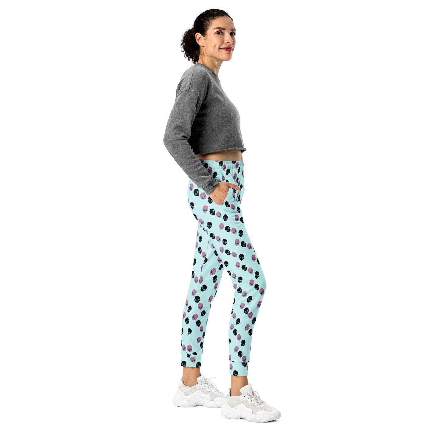 Alien Women's Joggers (Light Cyan)