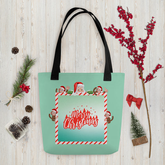 Merry Christmas Tote Bag (G)