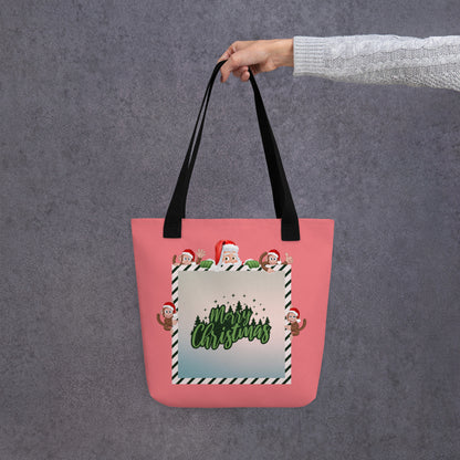 Merry Christmas Tote Bag (P)