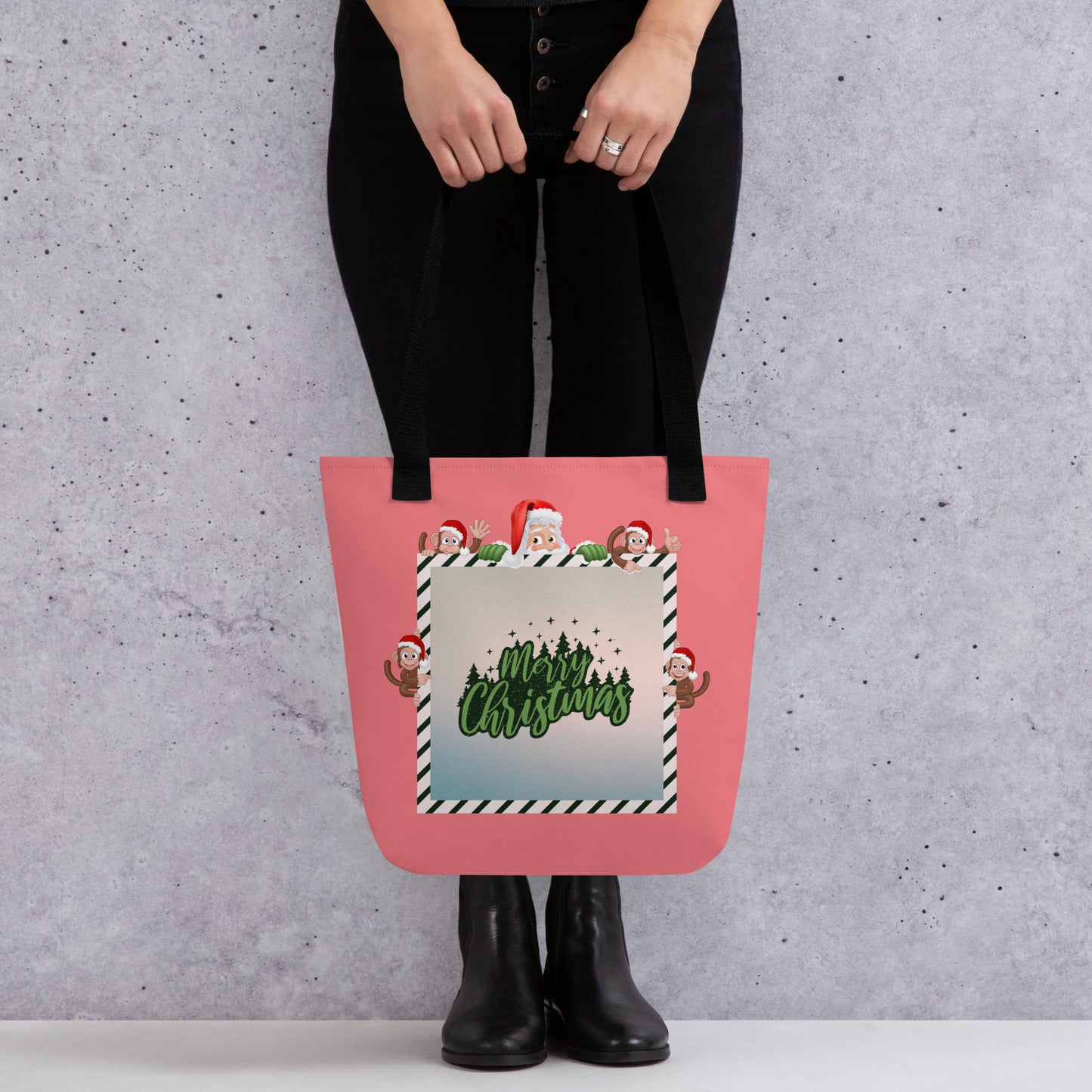 Merry Christmas Tote Bag (P)