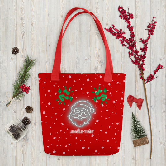 Jingle Time Tote Bag (R)