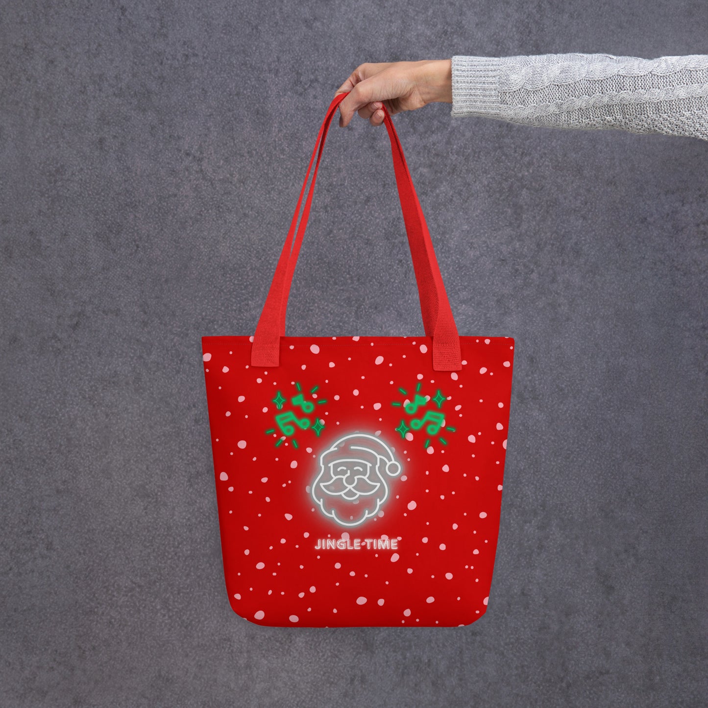 Jingle Time Tote Bag (R)