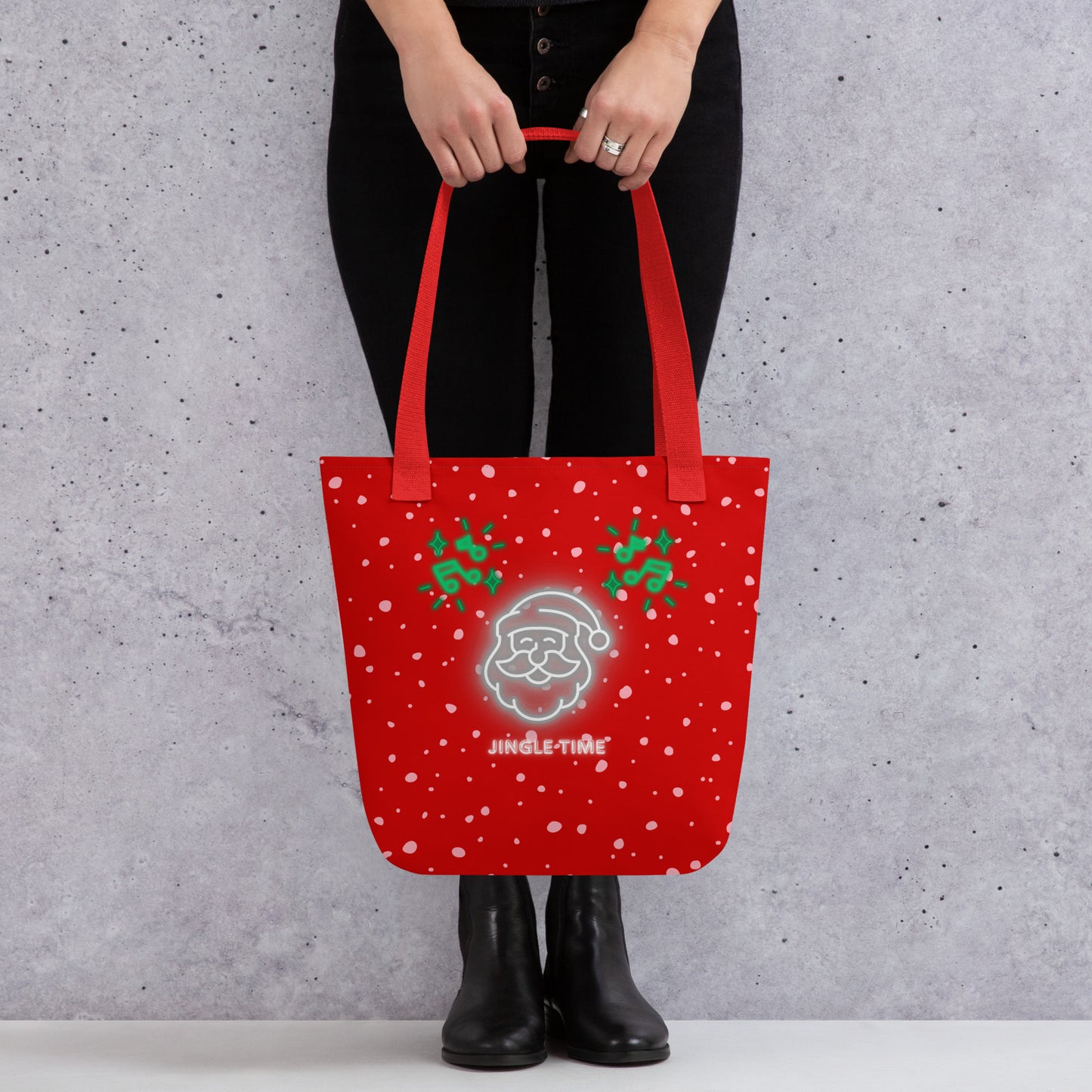 Jingle Time Tote Bag (R)