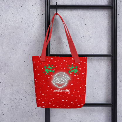 Jingle Time Tote Bag (R)