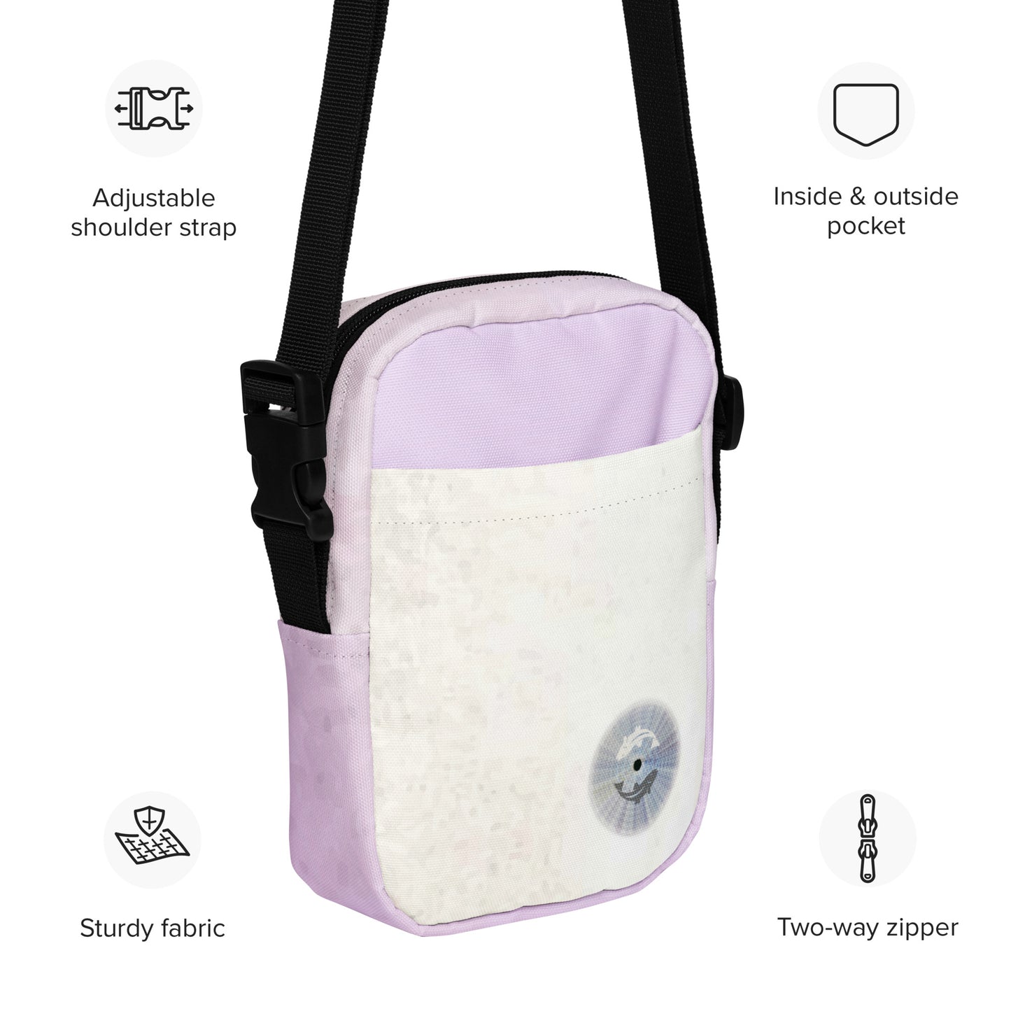 Light Purple Crossbody Bag