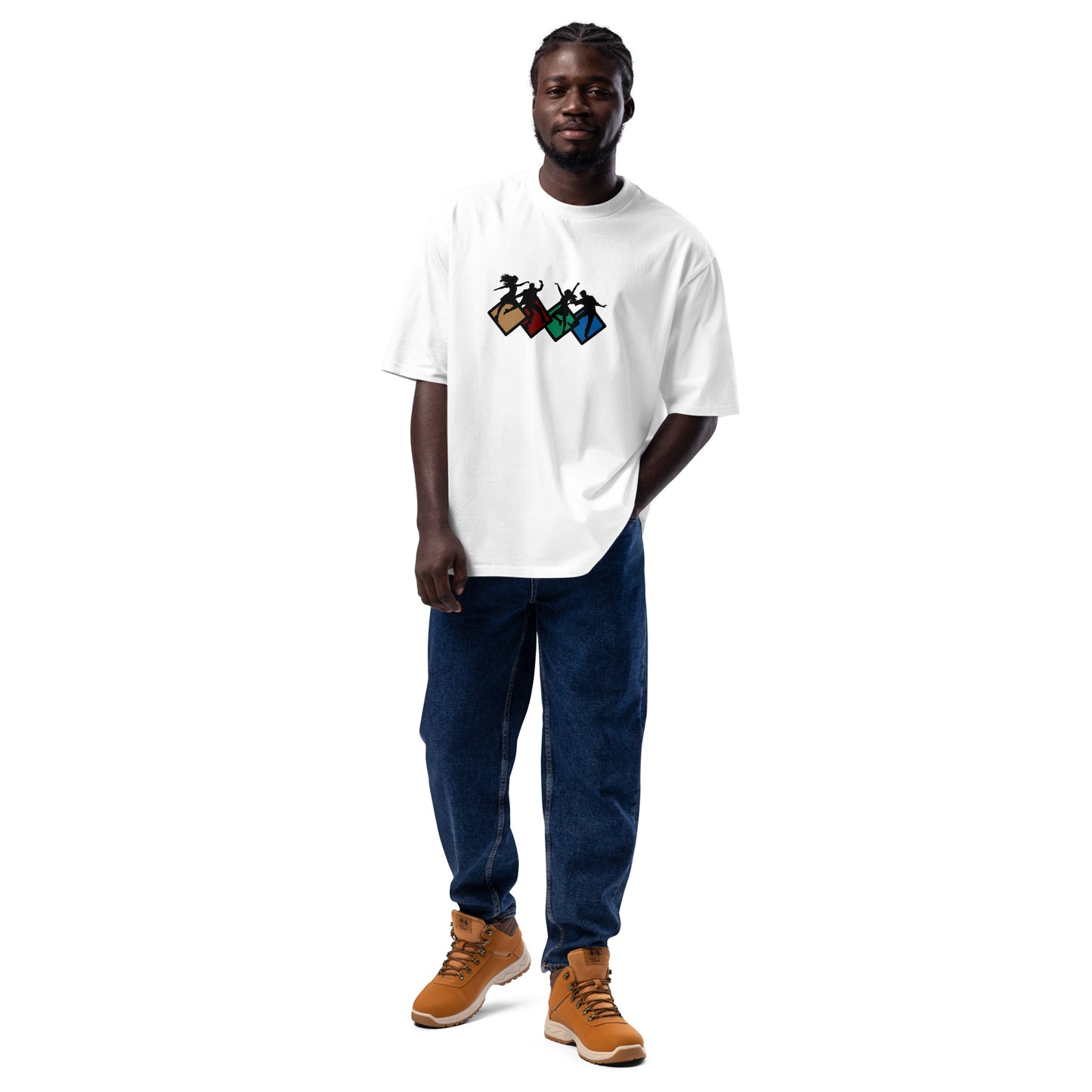 Go Crazy Oversized Heavyweight Tee