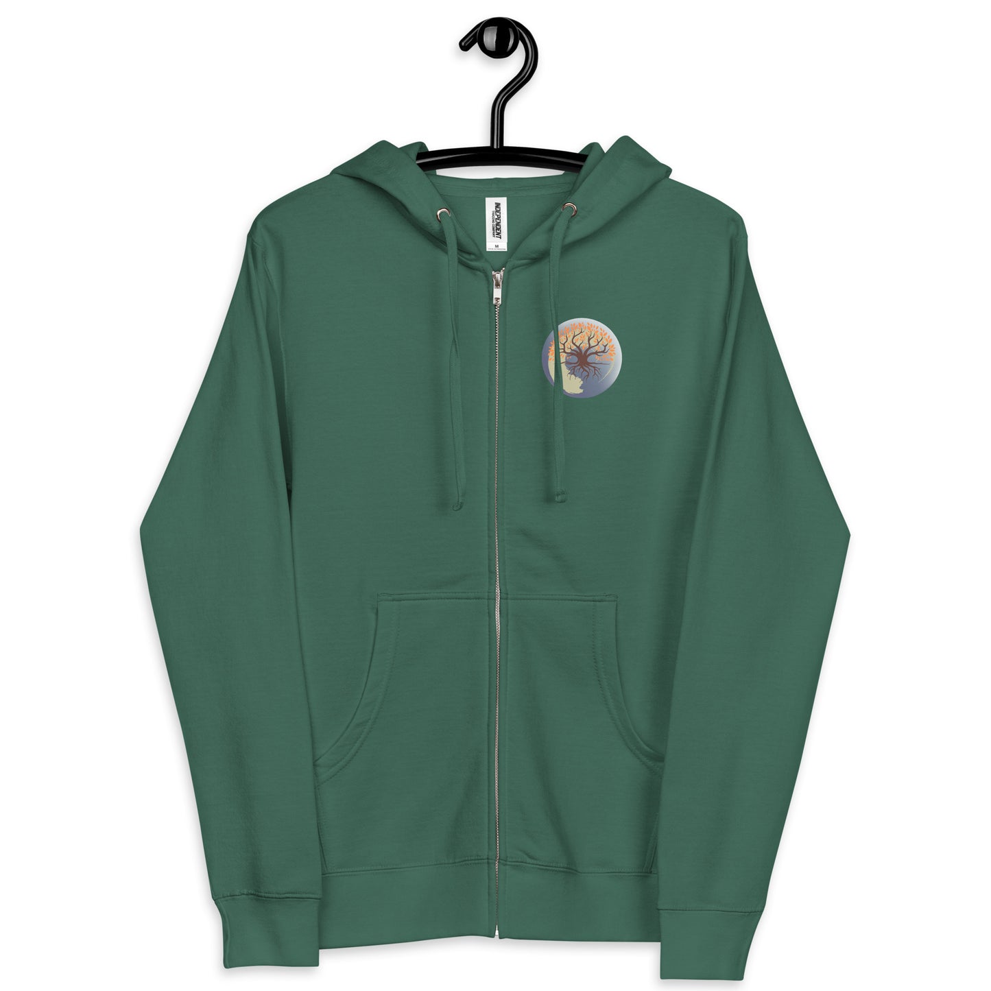 Tree Fleece Zip Hoodie