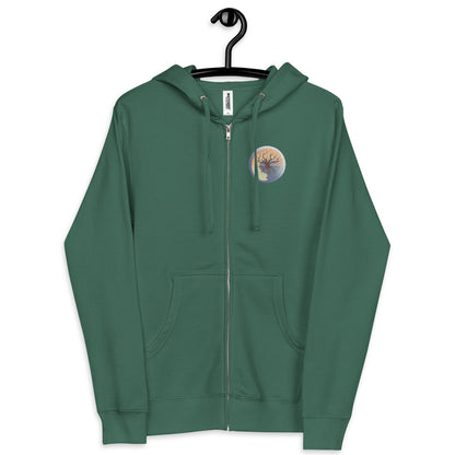 Tree Fleece Zip Hoodie