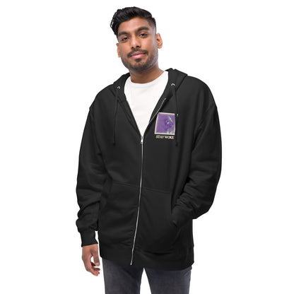 Stay Woke Fleece Zip Hoodie