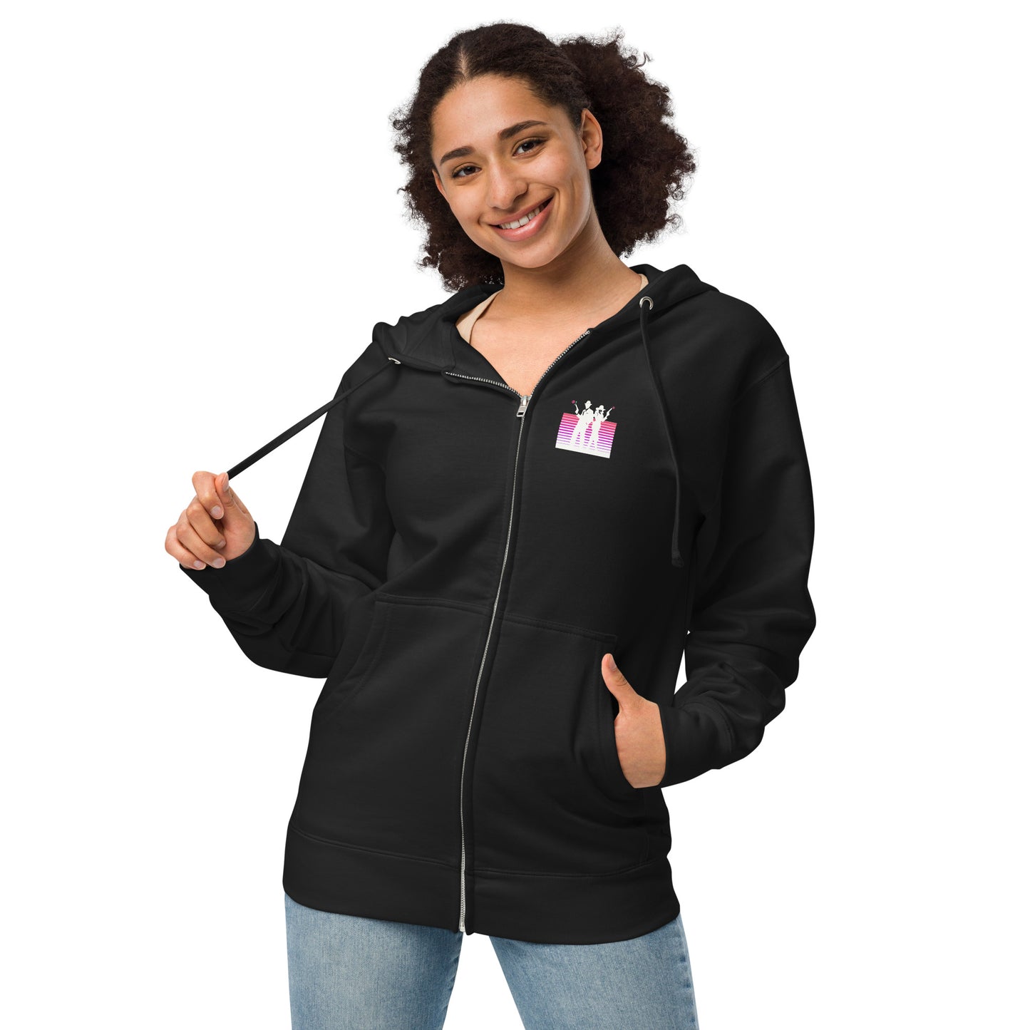 Crime Fleece Zip Hoodie