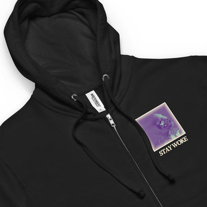 Stay Woke Fleece Zip Hoodie