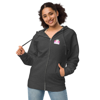 Crime Fleece Zip Hoodie