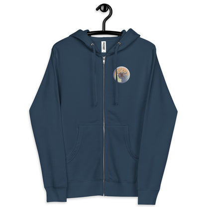 Tree Fleece Zip Hoodie