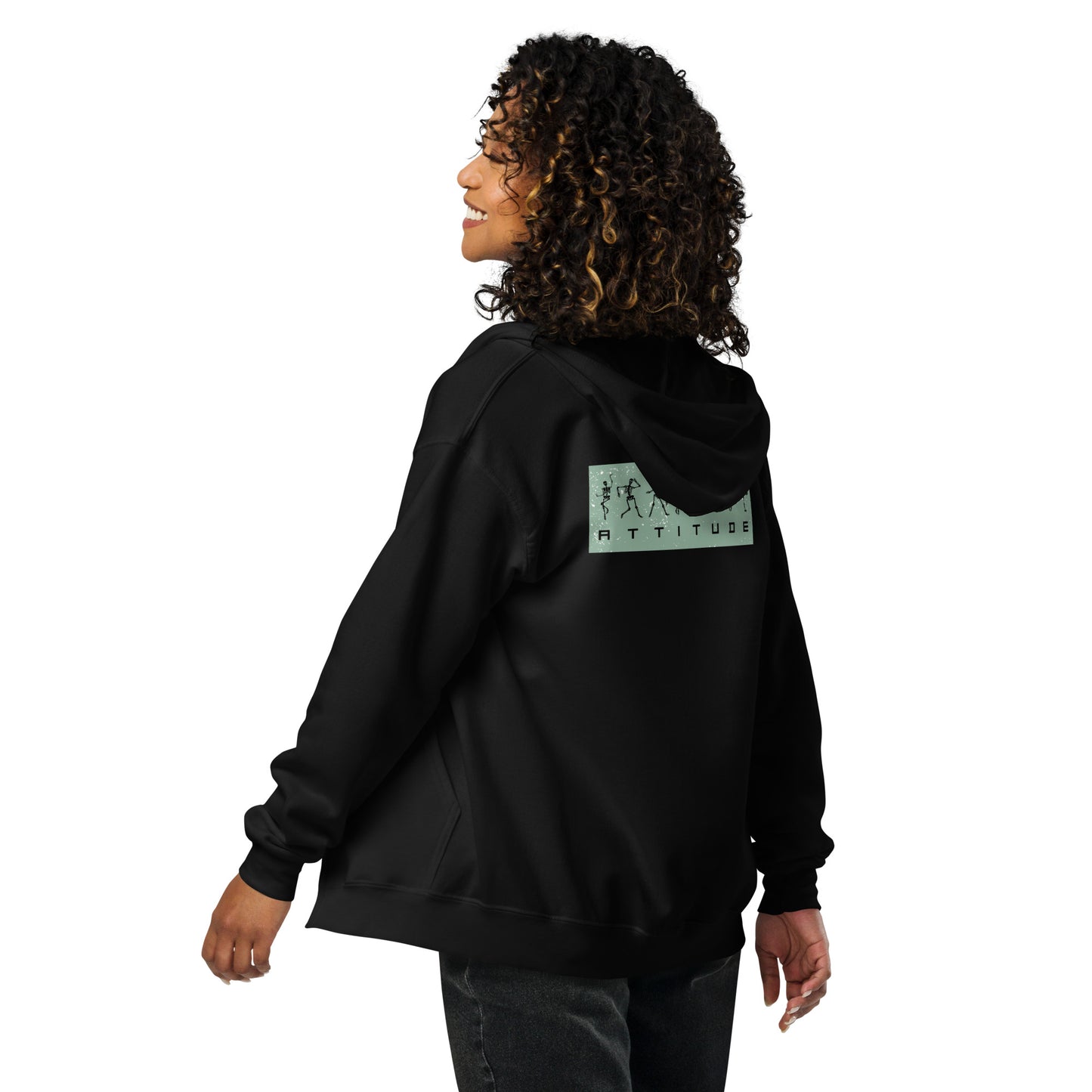 Attitude Heavy Blend Zip Hoodie