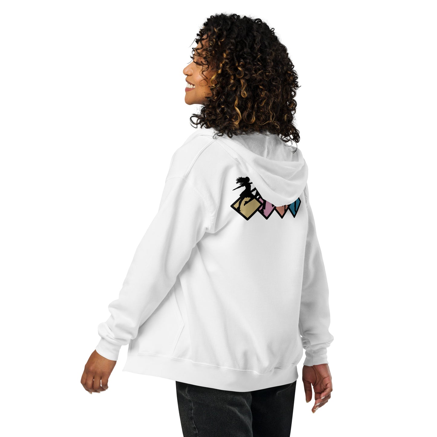 Go Crazy Heavy Blend Zip Hoodie