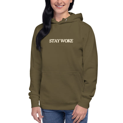 Stay Woke Premium Hoodie (P)