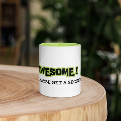 Awesome Ceramic Mug w/Green Color