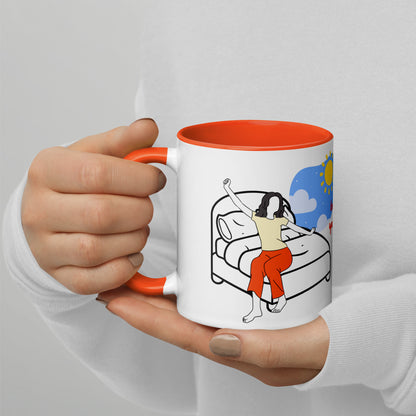 Keep It Ceramic Mug w/Orange Color (W)