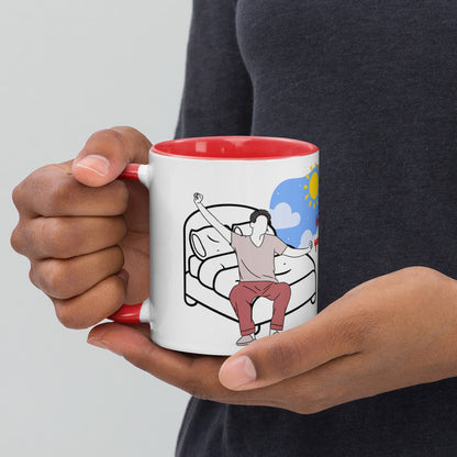 Keep It Ceramic Mug w/Red Color (M)