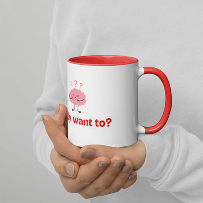 You Can Ceramic Mug w/Red Color